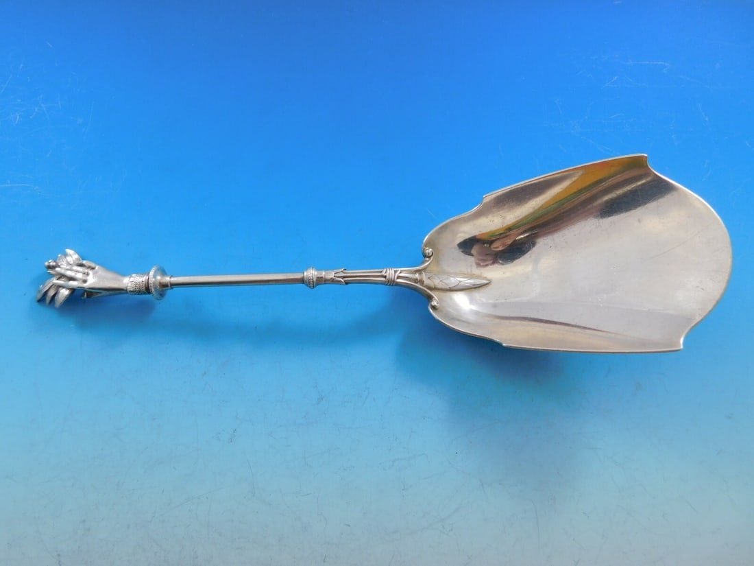 Gorham Lady's Sterling Silver Cracker Scoop 10 1/4 Figural Server (1 of 5)