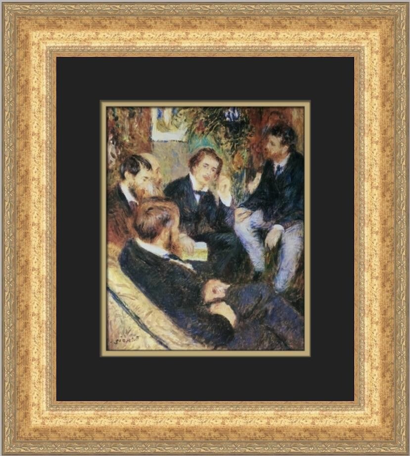 Pierre-Auguste Renoir The Artist's Studio Custom Framed Print 19x17 (1 of 2)
