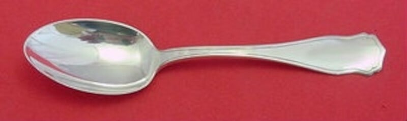 Shreve Dolores Sterling Silver Teaspoon 5 7/8 Inch Heirloom Flatware: Shreve Dolores Sterling Silver Teaspoon 5 7/8 Inch Heirloom Flatware This exquisite Dolores by Shreve sterling silver teaspoon measures 5 7/8 inches and showcases the elegant Dolores pattern. Crafted 