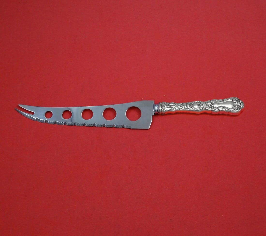 Gorham Imperial Chrysanthemum Sterling Silver Charcuterie Knife Custom 9 3/4": Gorham Imperial Chrysanthemum Sterling Silver Charcuterie Knife Custom 9 3/4" Introducing the exquisite Imperial Chrysanthemum Charcuterie Knife by Gorham, a stunning addition to any culinary collecti