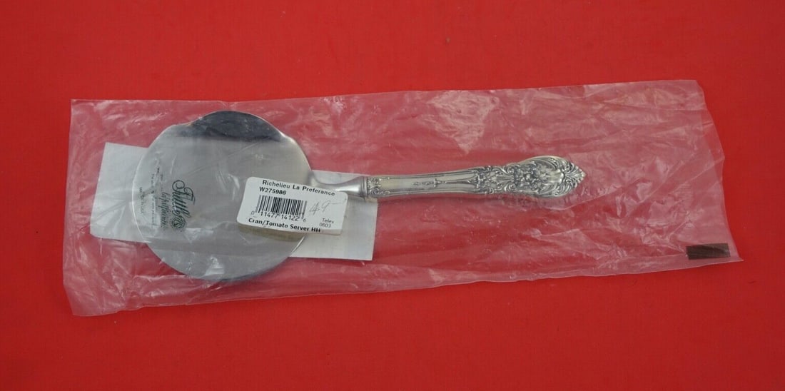 Tuttle Richelieu Sterling Silver Tomato Server 9 Inch New (1 of 2)