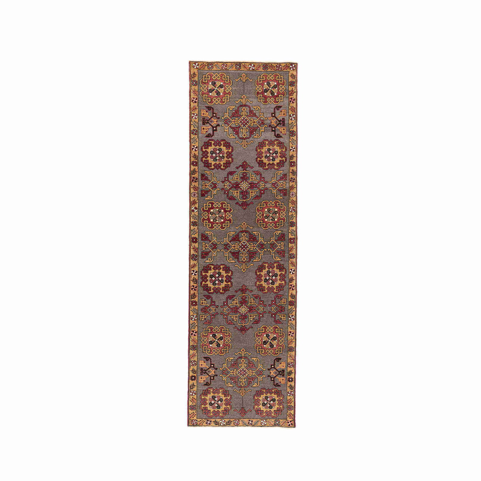Authentic Handmade Anadol Wool Carpet 33.5x113.4 Double Knots (1 of 8)