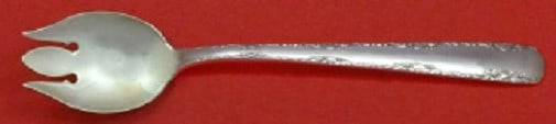 Gorham Camellia Sterling Silver Custom Ice Cream Fork 6": Gorham Camellia Sterling Silver Custom Ice Cream Fork 6" Indulge in a touch of elegance with this exquisite Camellia ice cream fork by Gorham. Crafted from high-quality sterling silver, this custom-ma