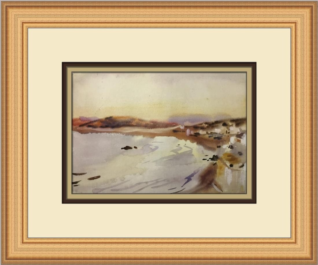 John Singer Sargent Tangier Custom Framed Print 12 x 14 Expressionism (1 of 2)