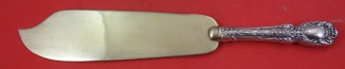 Gorham Florentine Sterling Silver Ice Cream Slice Gold Washed 11 1/4 Heirloom (1 of 1)