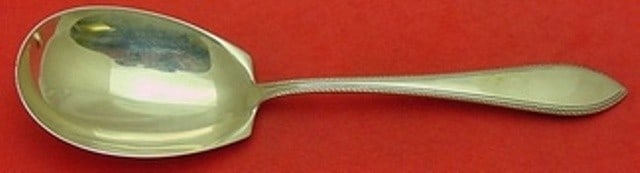 Watson Kenmore Sterling Silver Serving Spoon 8 7/8 Inch: Watson Kenmore Sterling Silver Serving Spoon 8 7/8 Inch This Kenmore by Watson serving spoon is crafted from high-quality sterling silver and measures 8 7/8 inches in length. The spoon features the el