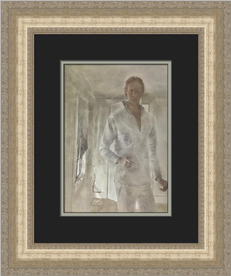 Andrew Wyeth The Revenant Custom Framed Art Print 20 x 16: Andrew Wyeth The Revenant Custom Framed Art Print 20 x 16 This exquisite custom framed print titled "The Revenant" by renowned artist Andrew Wyeth captures the essence of realism and regionalism. Meas