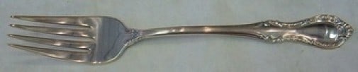 International Sterling Silver Southern Colonial Fork 7 3/8 inches (1 of 2)