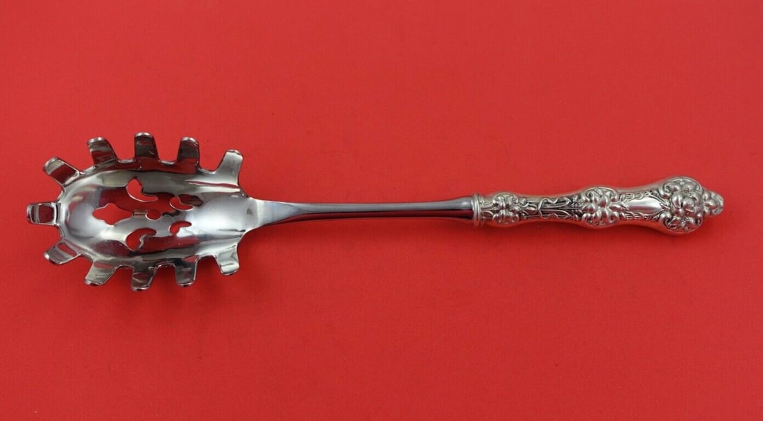 Alvin Gorham Old Orange Blossom Sterling Silver Pasta Server 11" (1 of 2)