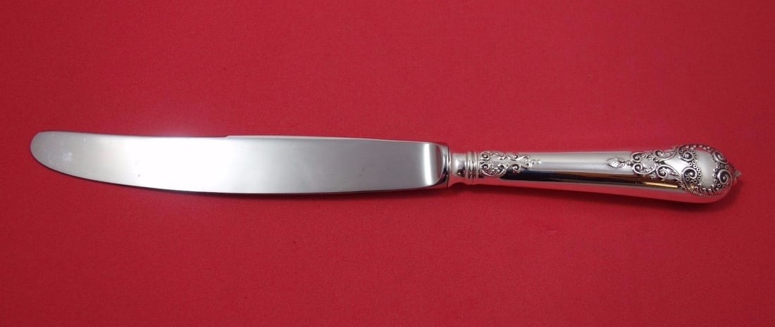 Wallace William and Mary Sterling Dinner Knife 9 3/4 Stainless Blade (1 of 1)
