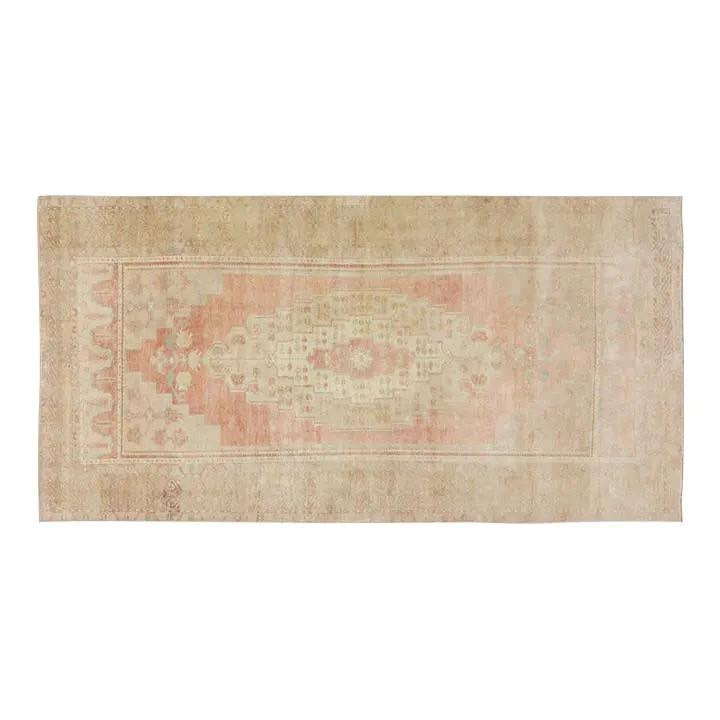 Handmade Wool Oushak Area Rug 4'8 x 9'3 Traditional Turkish Design: Handmade Wool Oushak Area Rug 4'8 x 9'3 Traditional Turkish Design This vintage Turkish Oushak rug is hand-knotted from wool using traditional techniques, offering a blend of timeless craftsmanship an