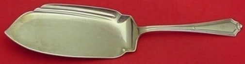 Gorham Plymouth Sterling Silver Fish Server 11 Inch Monogrammed: Gorham Plymouth Sterling Silver Fish Server 11 Inch Monogrammed Enhance your dining experience with this exquisite Plymouth Fish Server by Gorham. Crafted from high-quality sterling silver, this elega