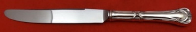 Pesa Nupical Mexican Sterling Silver Knife 8 3/4 inch Flatware: Pesa Nupical Mexican Sterling Silver Knife 8 3/4 inch Flatware Discover the elegance of the Nupical by Pesa knife, meticulously crafted from Mexican sterling silver with a durable stainless steel blad