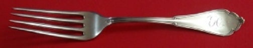 Vanderslice Gothic Eureka Sterling Silver Fork 6 7/8" Monogrammed (1 of 1)