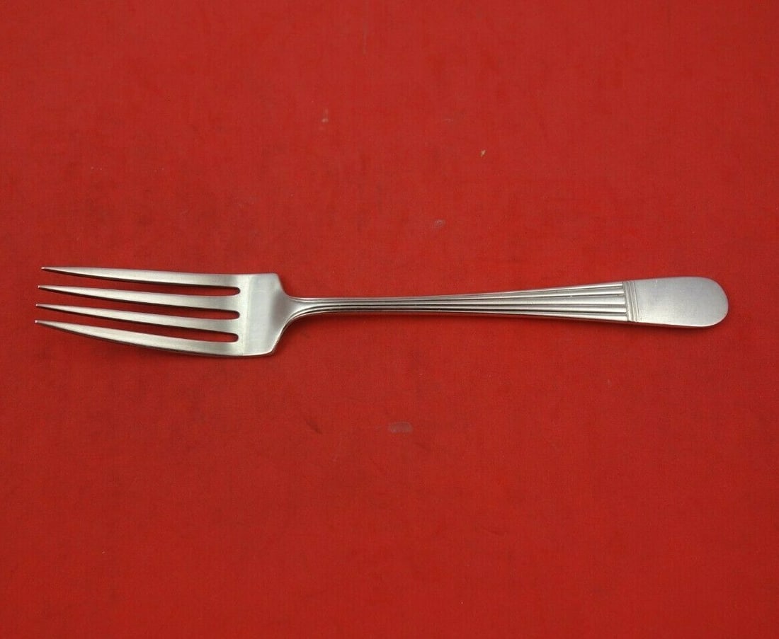Watson Dorian Sterling Silver Junior Fork 6.25 Inch Heirloom: Watson Dorian Sterling Silver Junior Fork 6.25 Inch Heirloom Introducing the Dorian Junior Fork by Watson, a fine piece of heirloom silverware crafted in sterling silver. This fork, measuring 6 1/4 in