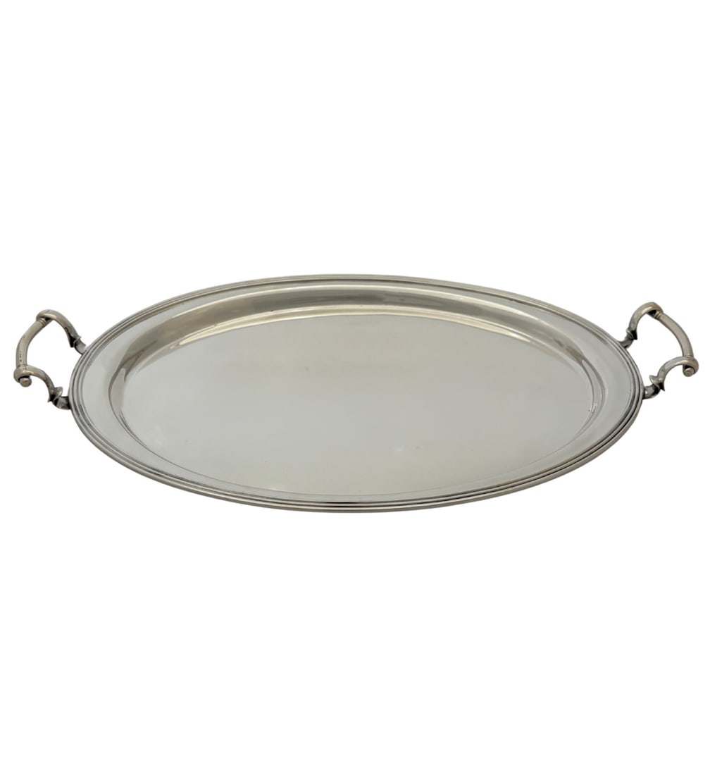 Towle Foster 925 Sterling Silver Oval Two Handle Tray (1 of 3)