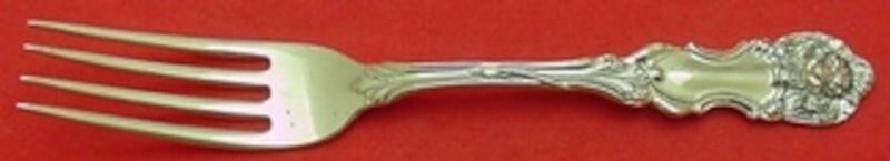 Frank Smith Lion Sterling Silver Luncheon Fork 7 Inch Flatware (1 of 2)