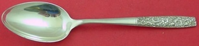 Towle Contessina Sterling Silver Serving Spoon 8 5/8 inches: Towle Contessina Sterling Silver Serving Spoon 8 5/8 inches This exquisite serving spoon from Towle is crafted from high-quality sterling silver and features the elegant Contessina pattern. Measuring 
