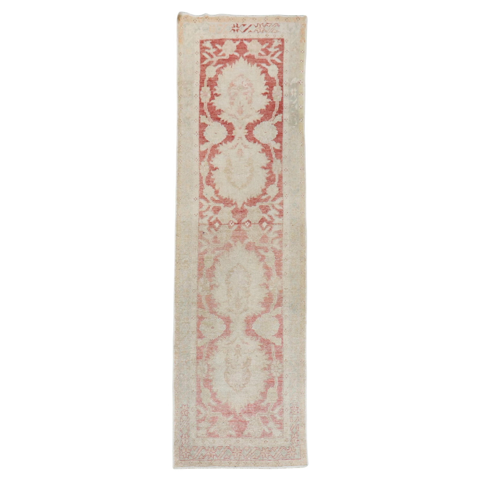 Zabihi Collection Wool Hand-Woven Turkish Oushak Runner 32 x 113 in (1 of 8)