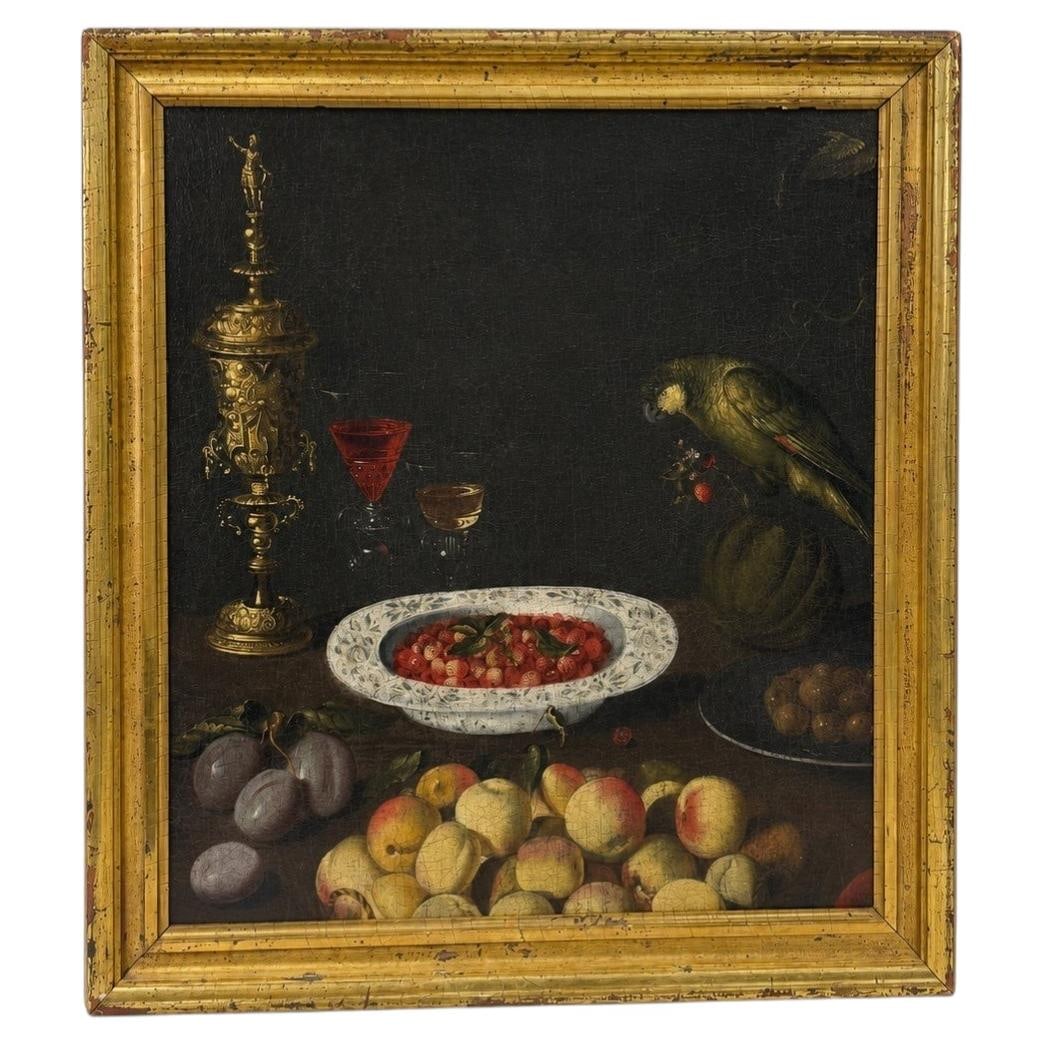 17th Century Dutch Flemish Pronk Still Life Oil on Canvas (1 of 9)