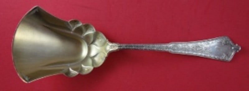 Tiffany Co Persian Sterling Silver Gold Washed Cracker Scoop 9 1/2 (1 of 1)