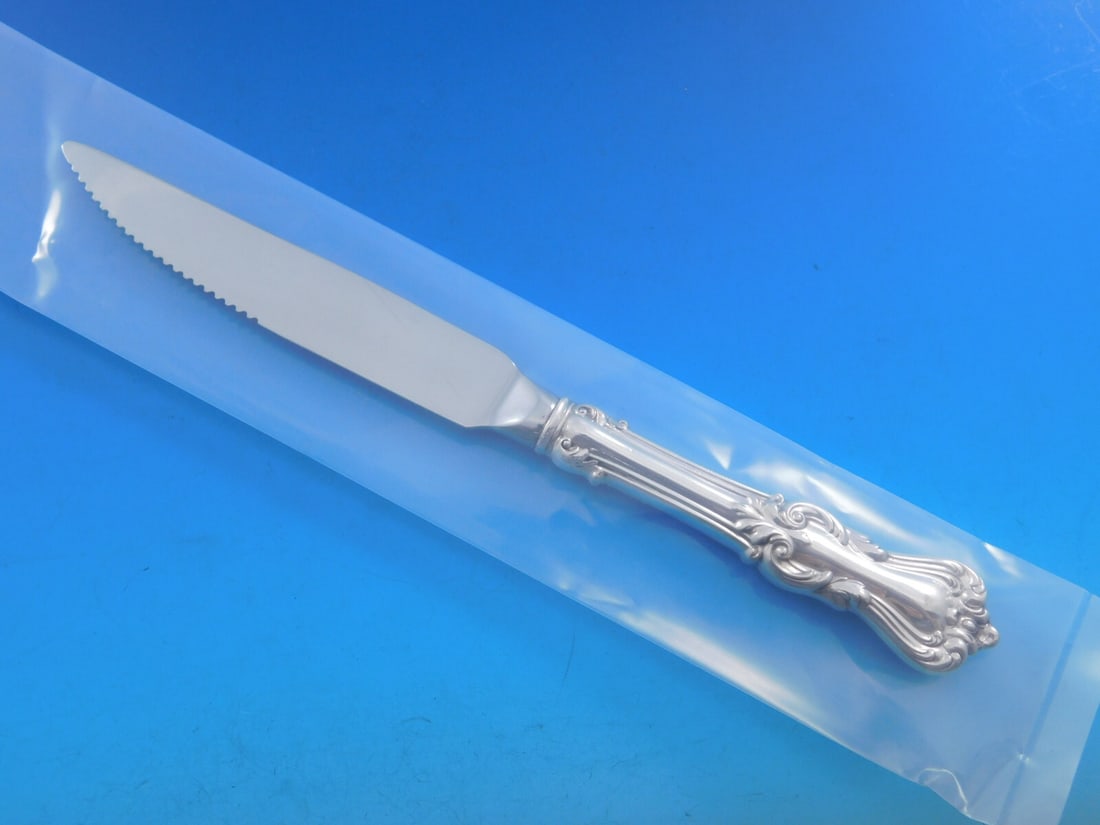 Reed & Barton Marlborough Sterling Silver 8.75 Inch Steak Knife (1 of 4)