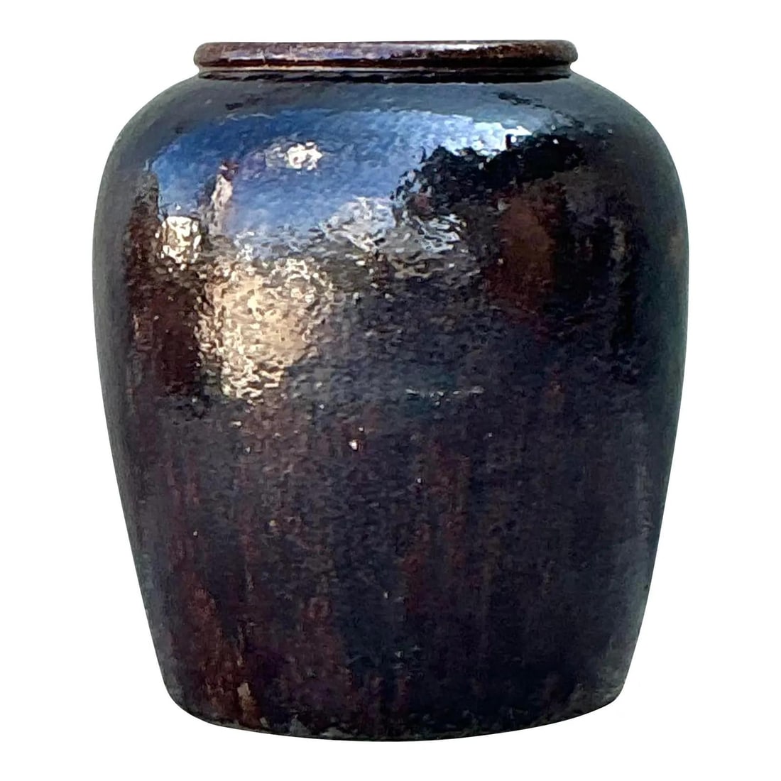 Glazed Ceramic Martaban Floor Vase Urn (1 of 10)