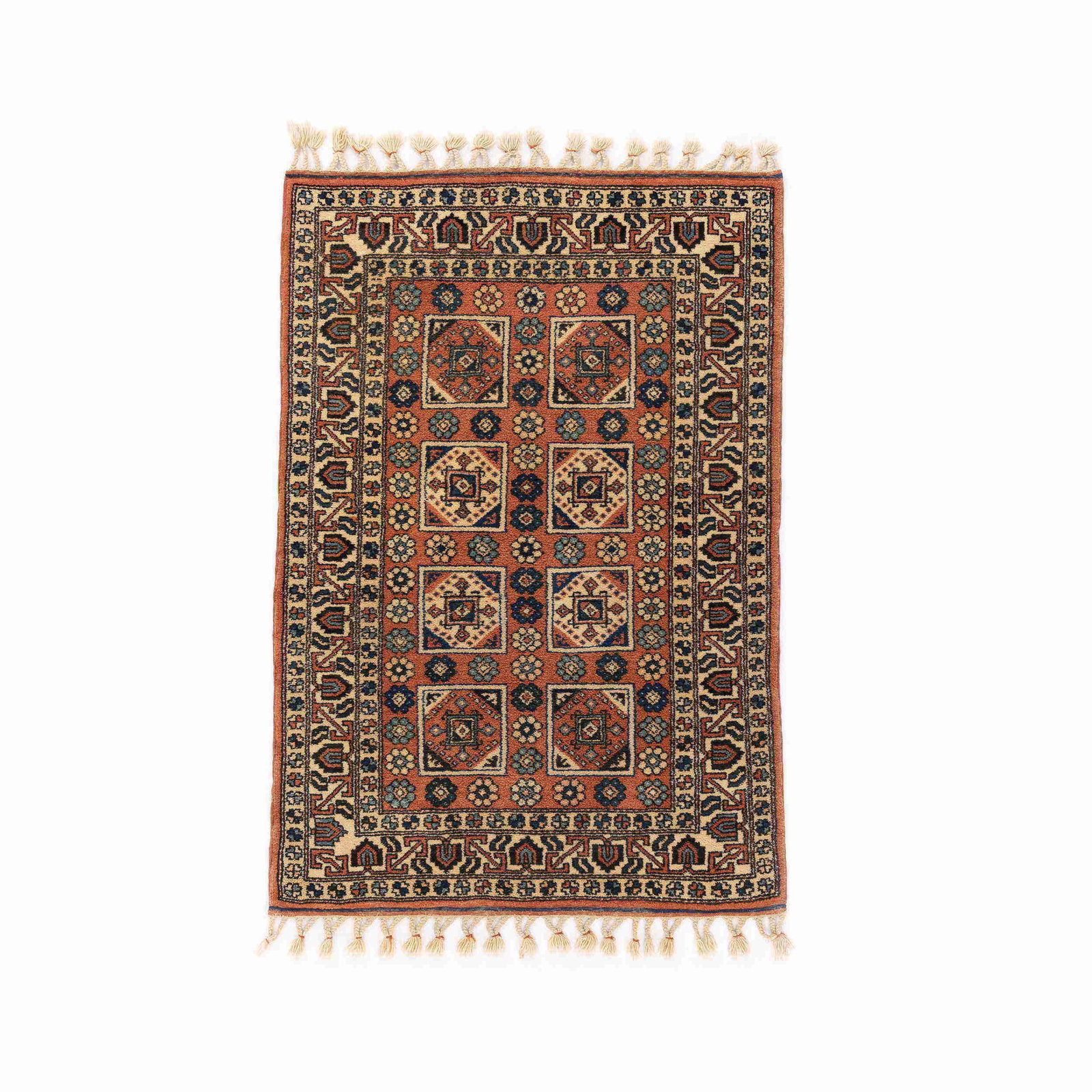 Authentic Handmade Yoruk Wool Carpet 50.4 x 72.8 Inches (1 of 8)
