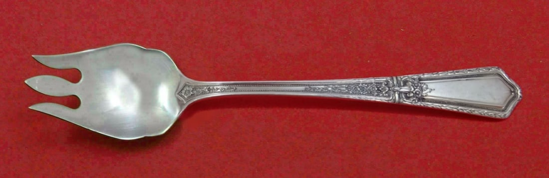 Towle D'Orleans Sterling Silver Custom Spork 5 3/4 Inches: Towle D'Orleans Sterling Silver Custom Spork 5 3/4 Inches This exquisite D'Orleans pattern spork by Towle combines the functionality of a spoon and fork, making it perfect for serving cake and ice cre