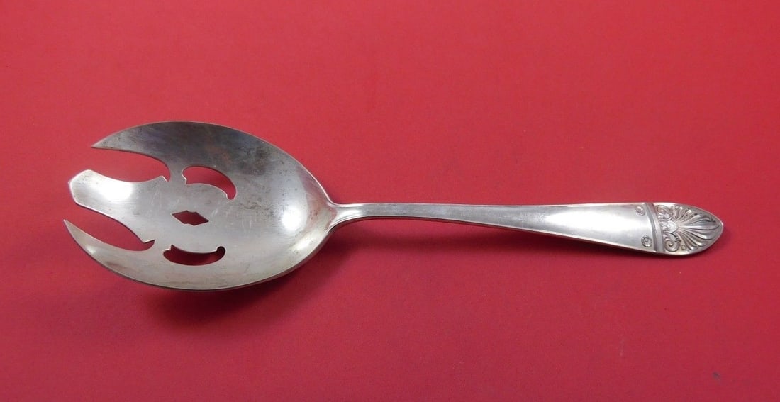 Gorham Art Deco Fan sterling silver salad fork 8 3/4 (1 of 1)