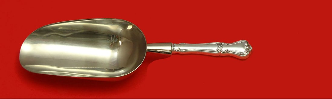 Gorham Buckingham Sterling Silver Ice Scoop Custom Made 9 3/4 Inch: Gorham Buckingham Sterling Silver Ice Scoop Custom Made 9 3/4 Inch This exquisite ice scoop from the Buckingham pattern by Gorham is crafted from high-quality sterling silver. The hollow handle design