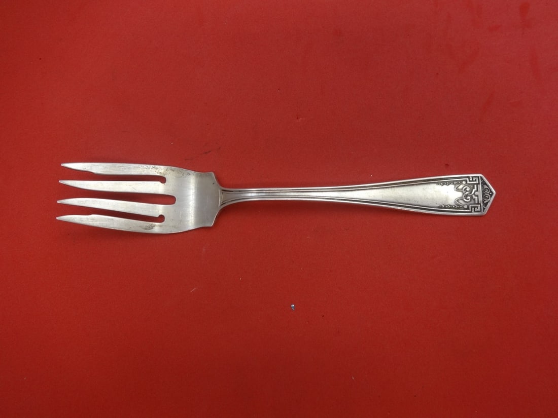 International Sterling Silver Devonshire Salad Fork 6 1/8" Flatware (1 of 1)