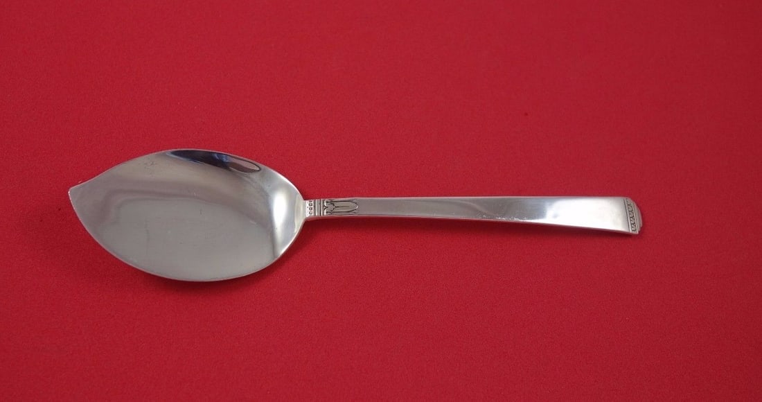 Lunt Regency Sterling Silver Jelly Server 6 1/4 Inch Vintage (1 of 2)