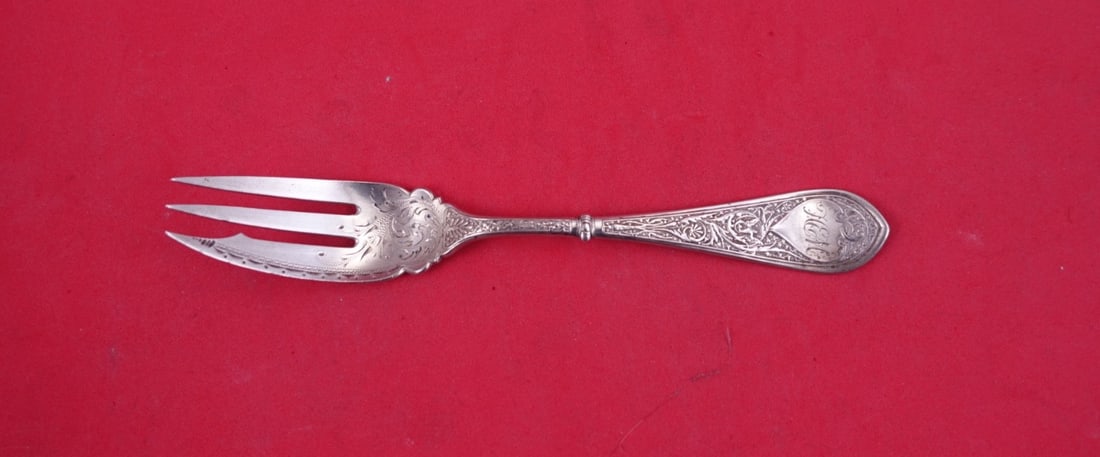 Gorham Raphael Sterling Silver 3 Tine Pickle Pastry Fork 6 1 4 (1 of 2)