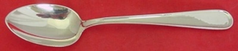 Kirk Calvert Sterling Silver Teaspoon 6 Inch Flatware: Kirk Calvert Sterling Silver Teaspoon 6 Inch Flatware This exquisite Calvert pattern teaspoon by Kirk is crafted from sterling silver, showcasing timeless elegance. Measuring 6 inches in length, this 
