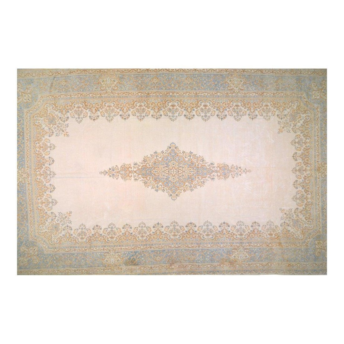 Anatolian Turkish Wool Hand Knotted Rug 24'1x14'7: Anatolian Turkish Wool Hand Knotted Rug 24'1x14'7 This vintage Turkish Anatolian rug is hand-knotted from wool using traditional techniques, combining enduring craftsmanship with a modern design sensi