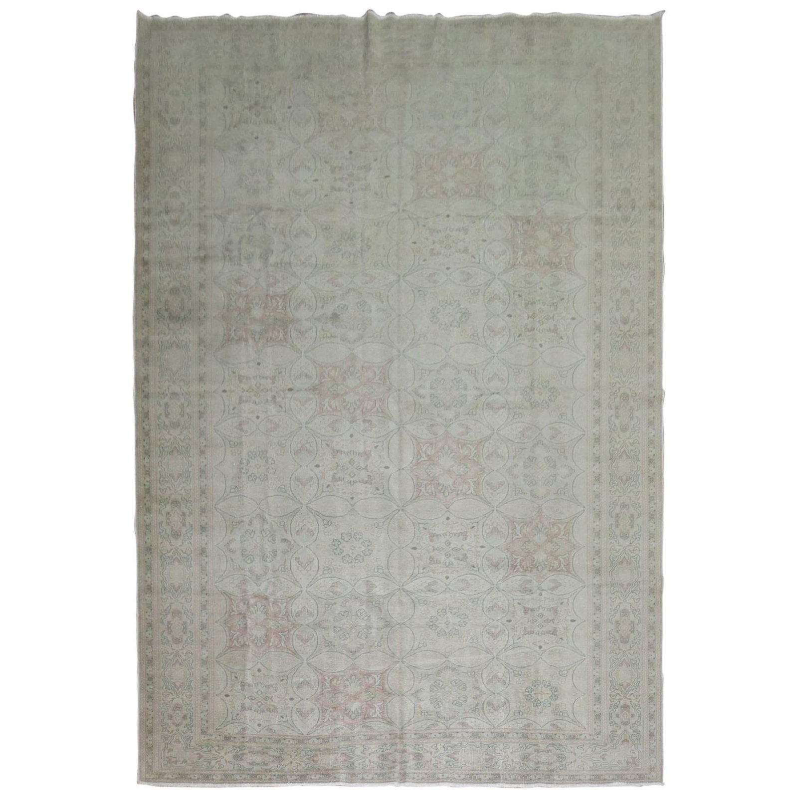 Turkish Sivas Wool Hand Knotted Agra Carpet 8'2 x 12'3 (1 of 7)