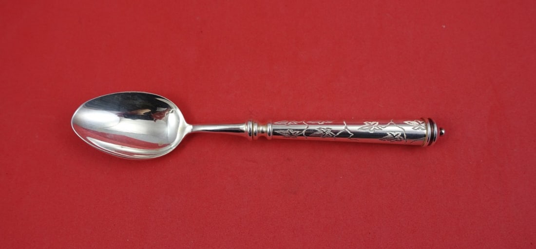 Silverplate Teaspoon Lierre SP Pattern by Alain Saint Joanis 6 3/8 Inch (1 of 2)