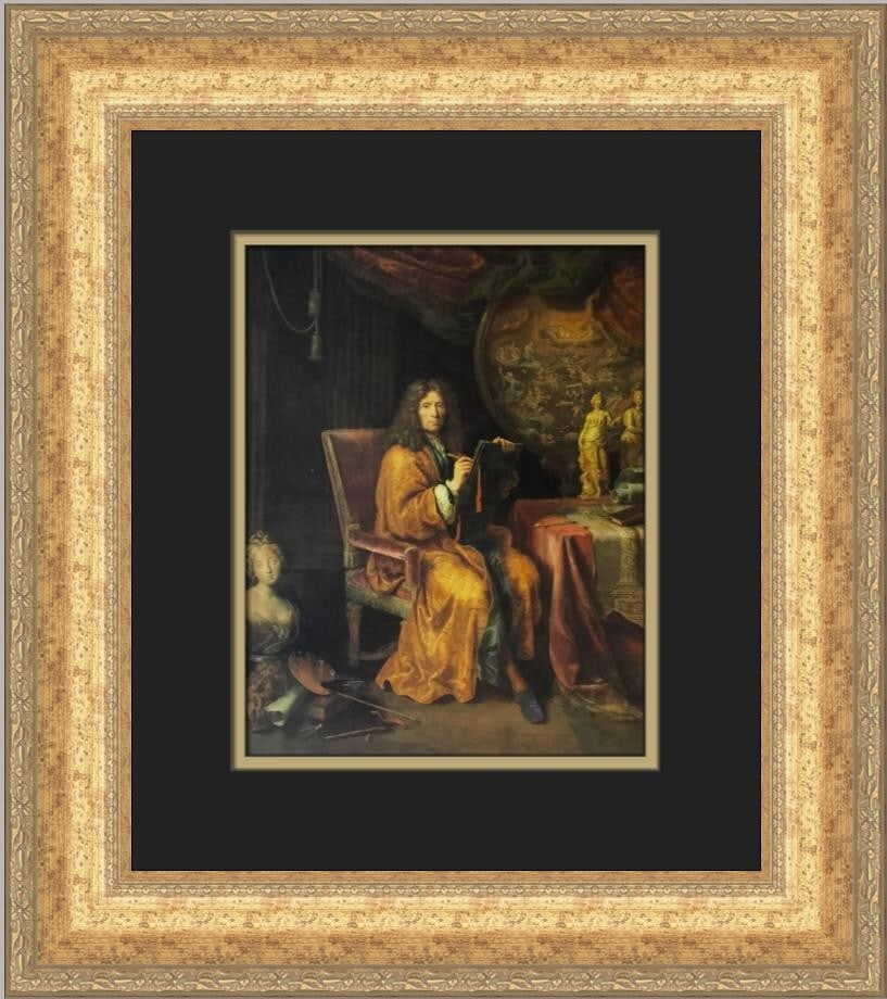 Pierre Mignard Self-Portrait Custom Framed Art Print 18x16 (1 of 2)
