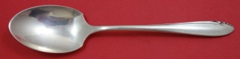 Oneida Lasting Spring Sterling Silver Sugar Spoon 6 1/8" Unused (1 of 2)