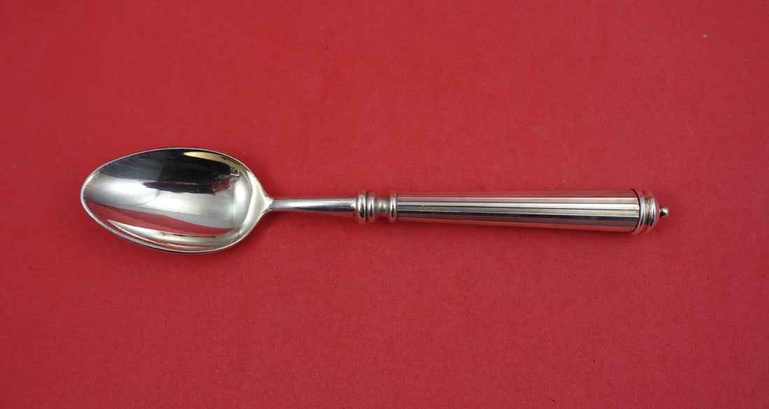 Lignes SP Pattern Silverplate Teaspoon by Alain Saint Joanis 6.5 Inch: Lignes SP Pattern Silverplate Teaspoon by Alain Saint Joanis 6.5 Inch This is a silverplated teaspoon from the Lignes SP pattern by Alain Saint Joanis. Featuring elegant craftsmanship, this French-mad