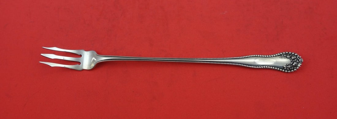 Gorham Lancaster Sterling Silver 3-Tine Pickle Fork 8 1/8 Inches (1 of 2)