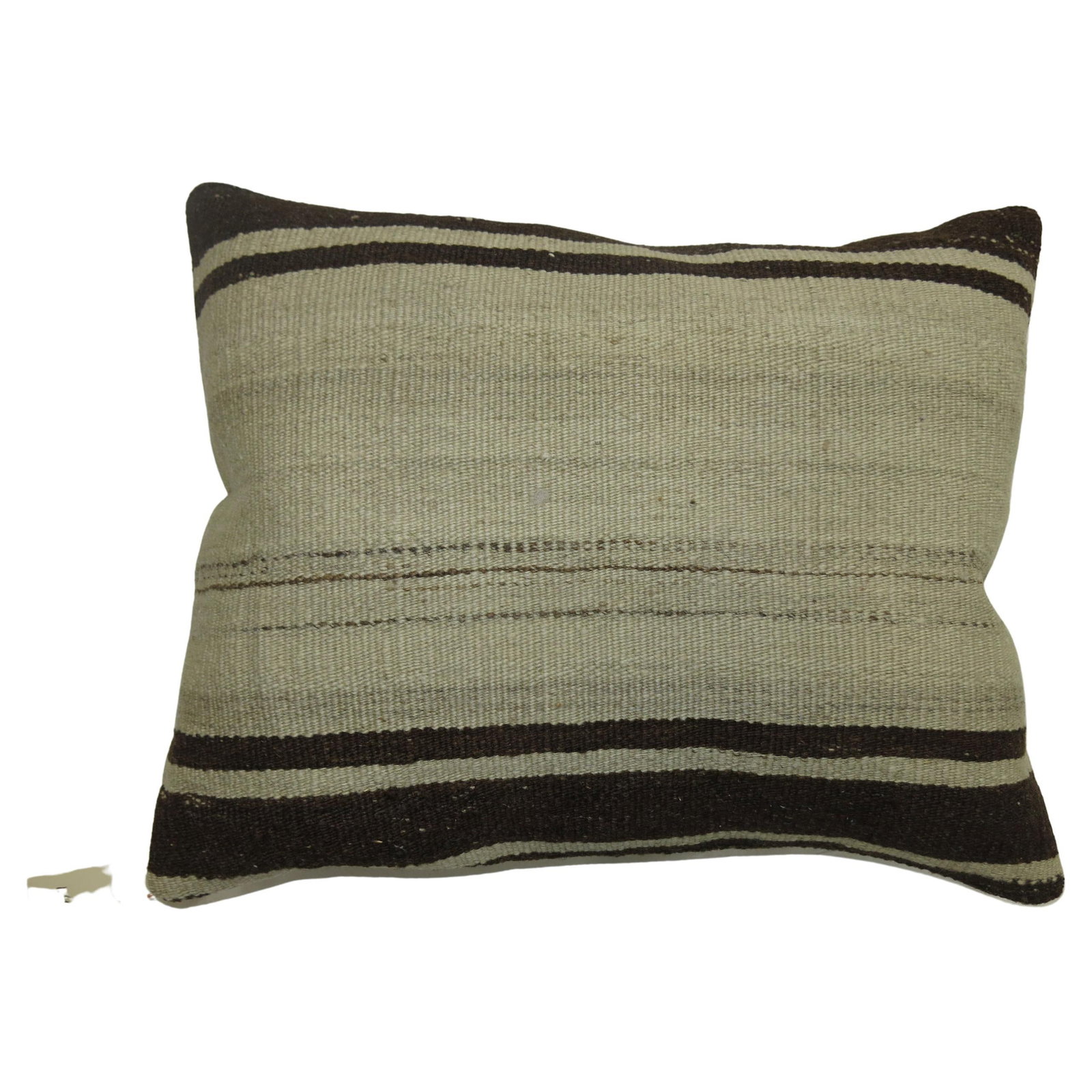 Vintage Turkish Kilim Wool Pillow 16 x 20 Decorative Accent: Vintage Turkish Kilim Wool Pillow 16 x 20 Decorative Accent Add a touch of elegance to your home with this vintage Turkish Kilim pillow. Crafted from high-quality wool, this pillow features traditiona