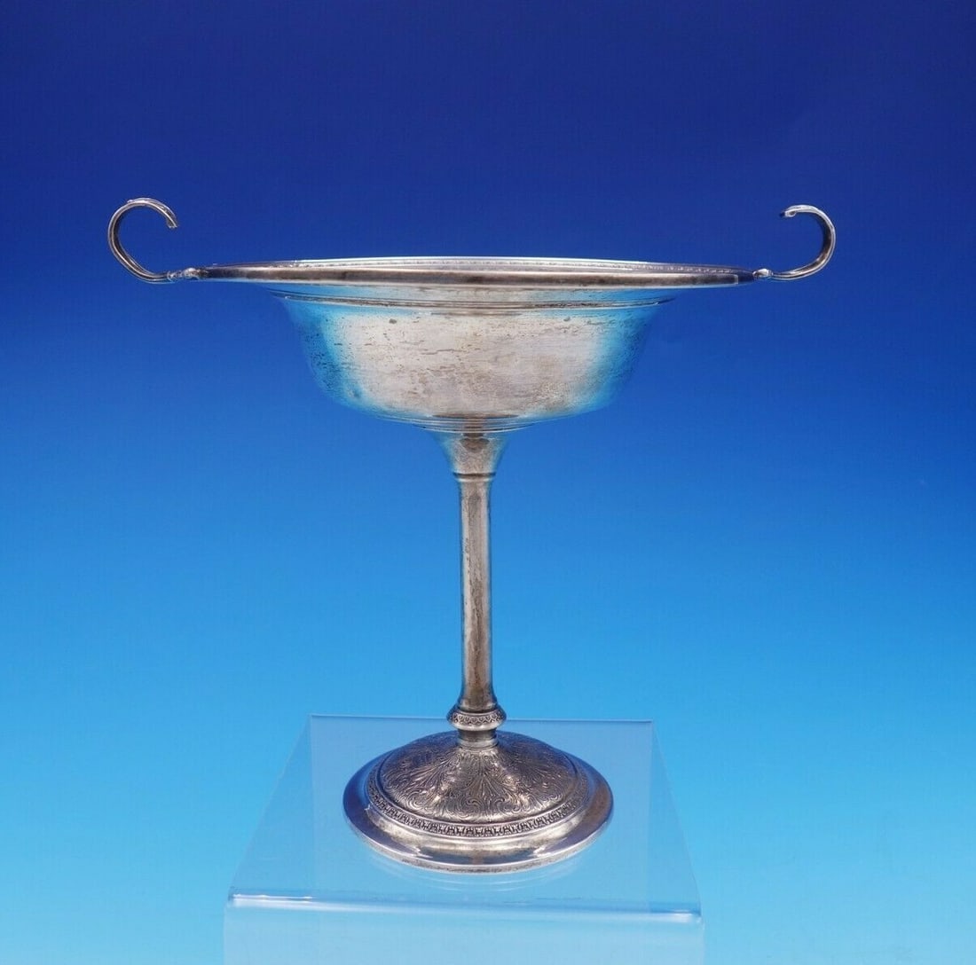 Wedgwood by International Sterling Silver Compote 7 Tall 6 Diameter (1 of 7)
