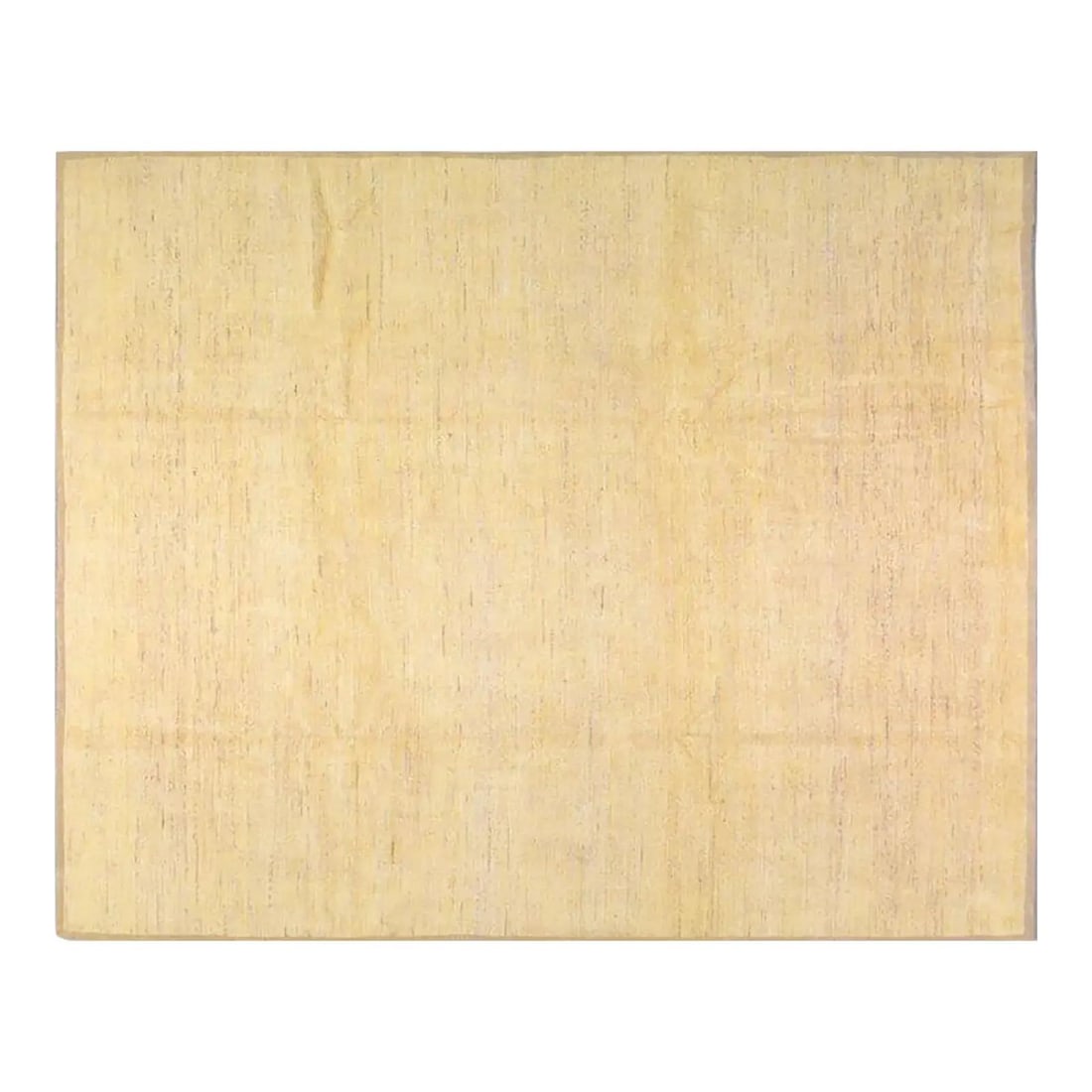 9'2 x 11'6 Azilal Wool Carpet with Minimalist Moroccan Tribal Motif (1 of 6)