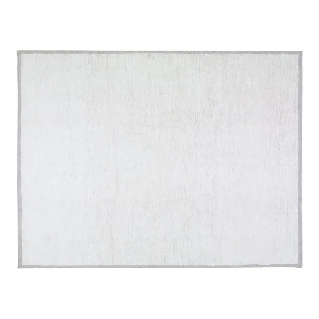 9'4 x 12'2 Wool Azilal Rug Featuring Minimalist Moroccan Pattern (1 of 6)