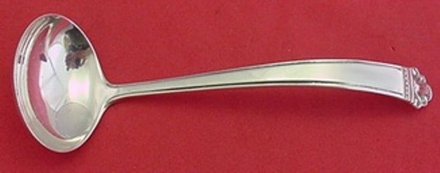 Watson Juliana Sterling Silver Sauce Ladle 5.5 Inch: Watson Juliana Sterling Silver Sauce Ladle 5.5 Inch This exquisite sauce ladle is crafted from high-quality sterling silver and features the elegant Juliana pattern by Watson. Measuring 5 1/2 inches, 