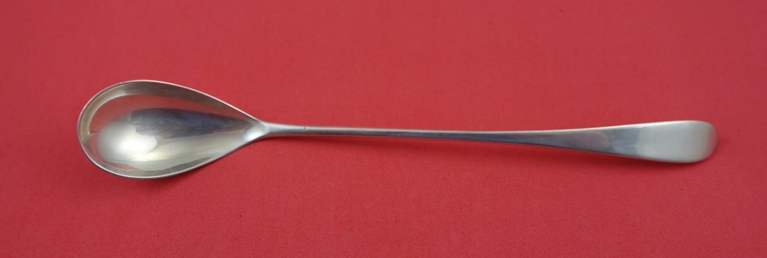 Sterling Silver Iced Tea Spoon Pointed End Pattern 7 7/8 Inch: Sterling Silver Iced Tea Spoon Pointed End Pattern 7 7/8 Inch This Arthur Stone iced tea spoon features the Pointed End pattern and is crafted from sterling silver. Measuring 7 7/8 inches in length, i