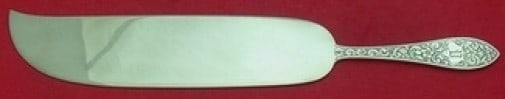 Whiting Colonial B Engraved Sterling Silver Ice Cream Slice 10 7/8": Whiting Colonial B Engraved Sterling Silver Ice Cream Slice 10 7/8" This exquisite ice cream slice features the Colonial B Engraved pattern by Whiting, crafted from high-quality sterling silver. Measu