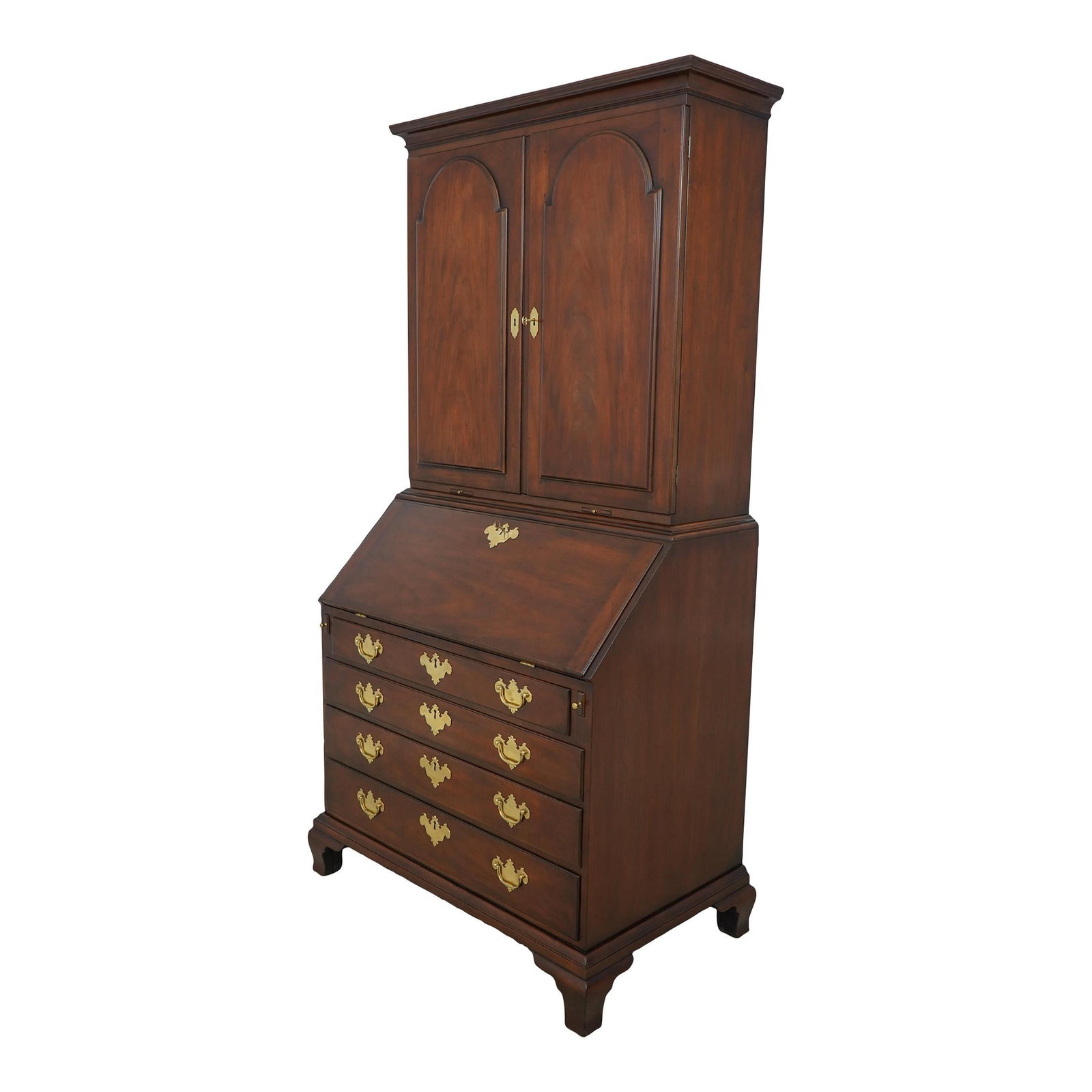 Kittinger Historic Newport HN-14 Mahogany Secretary Desk Reproduction: Kittinger Historic Newport HN-14 Mahogany Secretary Desk Reproduction Discover the elegance of the Kittinger Historic Newport HN-14 Mahogany Secretary Desk, a stunning piece crafted with high-quality 